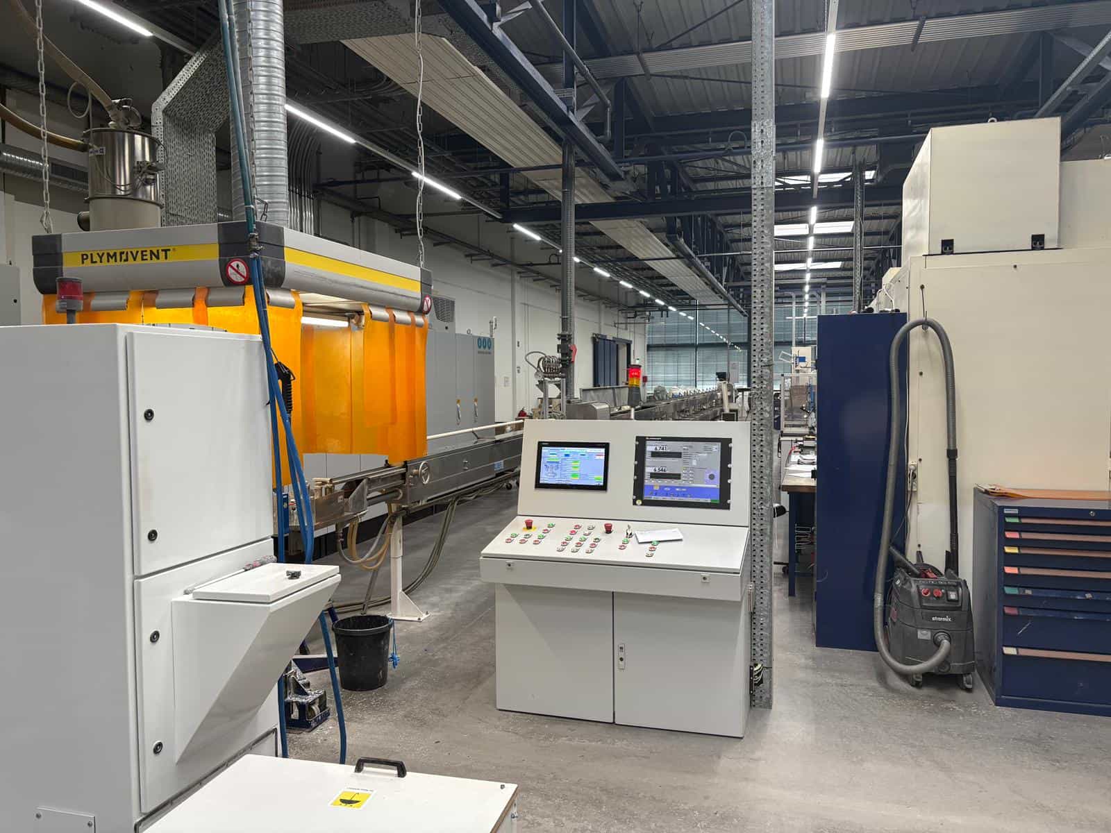 Plastro Mayer Extruder Retrofit – Anlage nach Umbau